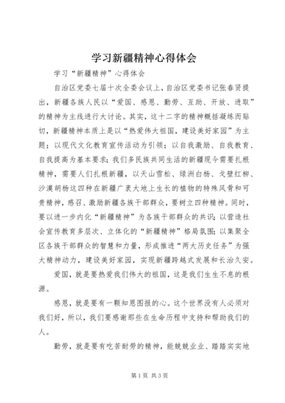 学习新疆精神心得体会 (2).docx