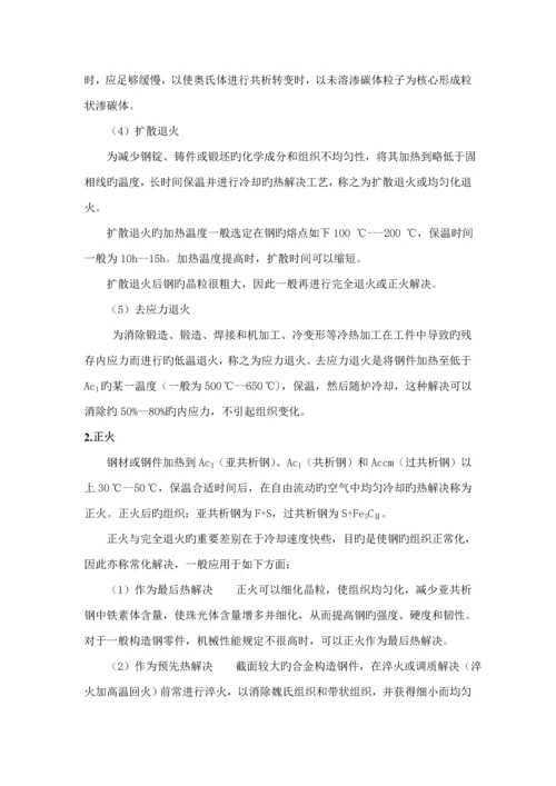 冷冲压模具的热处理标准工艺.docx