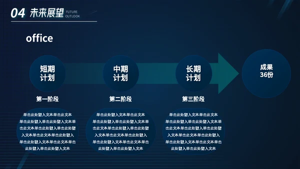金融经济投资K线图项目年中工作汇报通用PPT模板