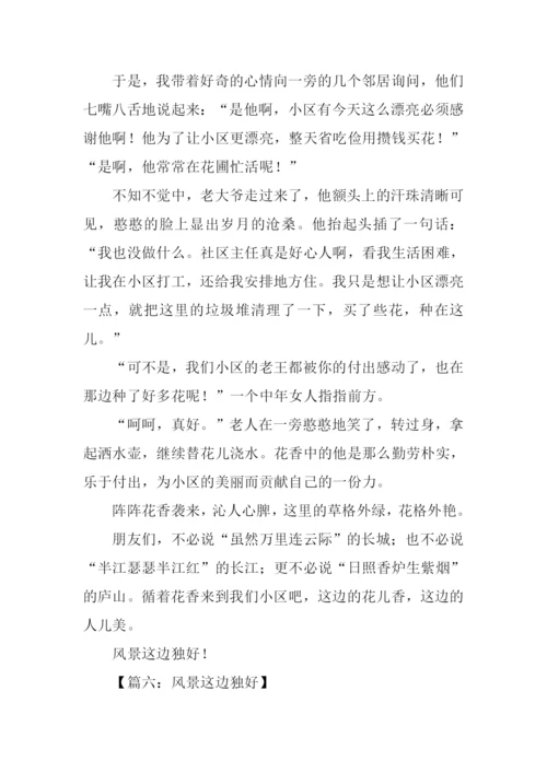 风景这边独好高中作文.docx