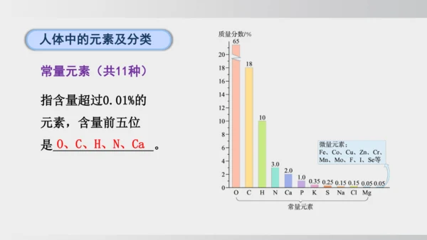 课题1 化学与人体健康 课件(共43张PPT)2024-2025学年人教版九年级化学下册