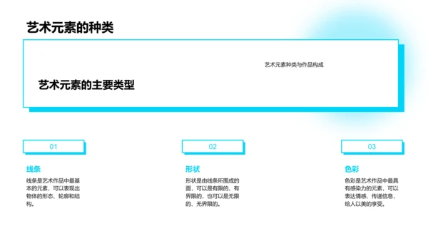 艺术元素解析及运用PPT模板