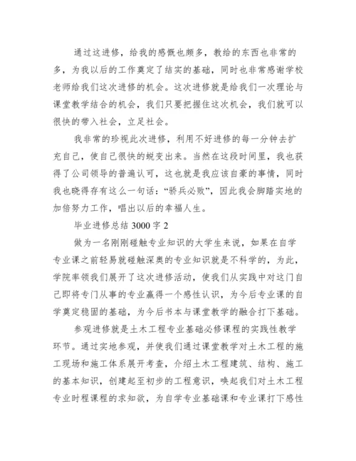 毕业实习总结3000字（精选10篇）.docx