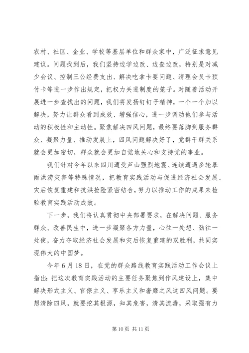 党员四风问题学习小结.docx