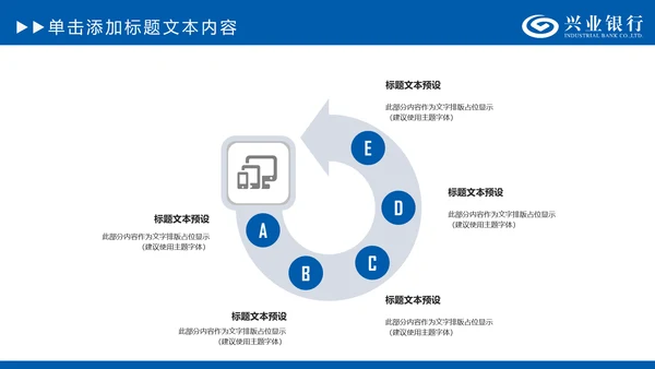 兴业银行金融理财专用动态PPT模板
