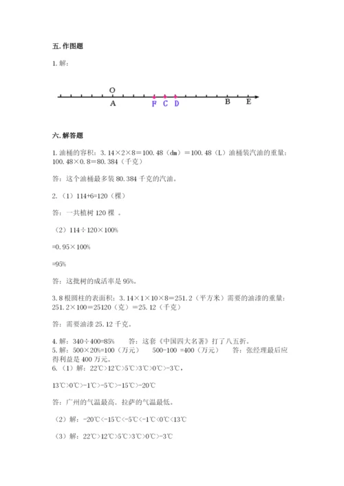 小升初六年级期末试卷【预热题】.docx