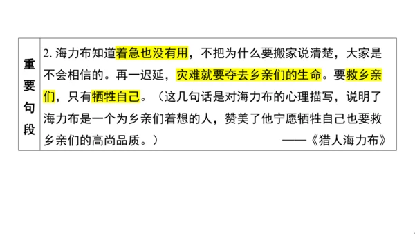 统编版语文五年级上册第三单元核心知识梳理课件