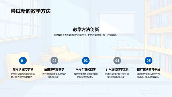 教学革新实践PPT模板