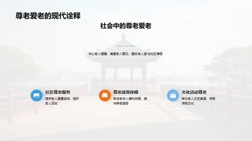 尊老爱老的社会实践
