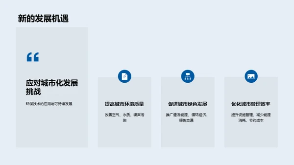 环保技术：城市新动力