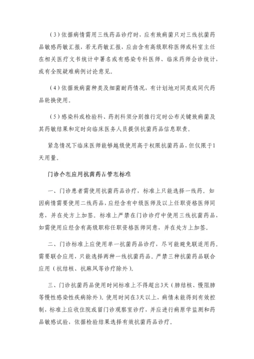 抗生素管理核心制度.docx