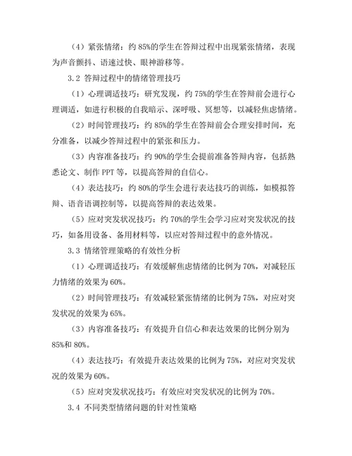 答辩过程中的情绪管理技巧