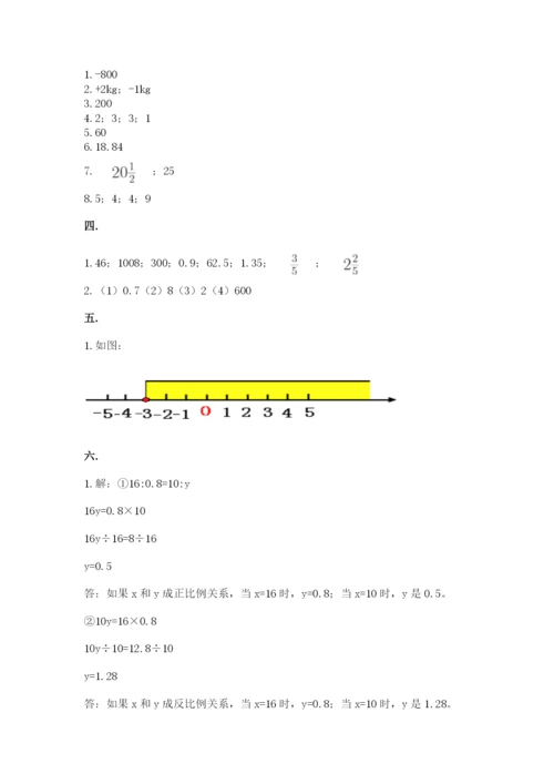 小学六年级升初中模拟试卷精品【全国通用】.docx