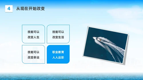 商务实拍人生不是单行道中职主题班会
