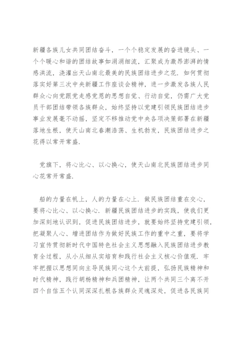 第三次中央新疆工作座谈会精神心得体会.docx