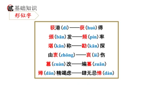 统编版语文八年级上册期末复习课件（第一单元）