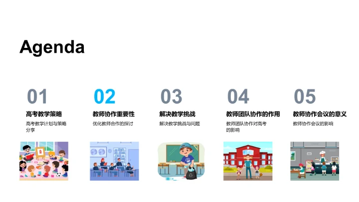 高考教学策略解析PPT模板