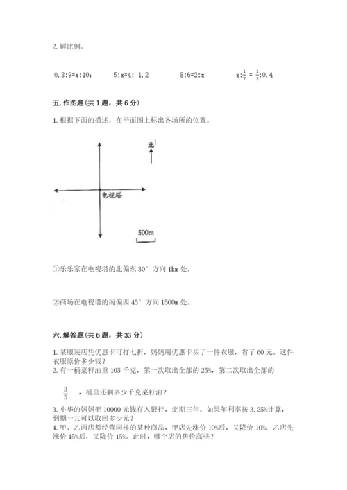 小升初六年级期末试卷（能力提升）.docx
