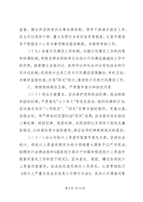 统计局党风廉政建设和反腐败工作计划 (2).docx