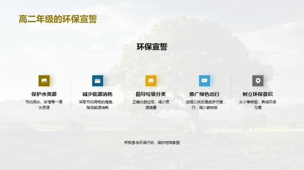 实践环保，我行我素