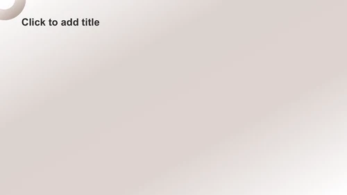 橙色简约风PPT主题