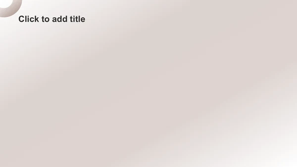 橙色简约风PPT主题