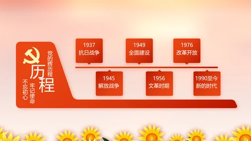 红色小学生少先队活动动态PPT模板