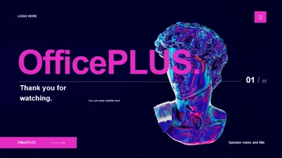 结束页-创意艺术教育美术培训PPT模板