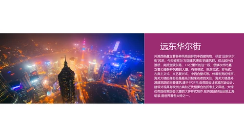 上海印象上海旅游文化魅力东方PPT模板