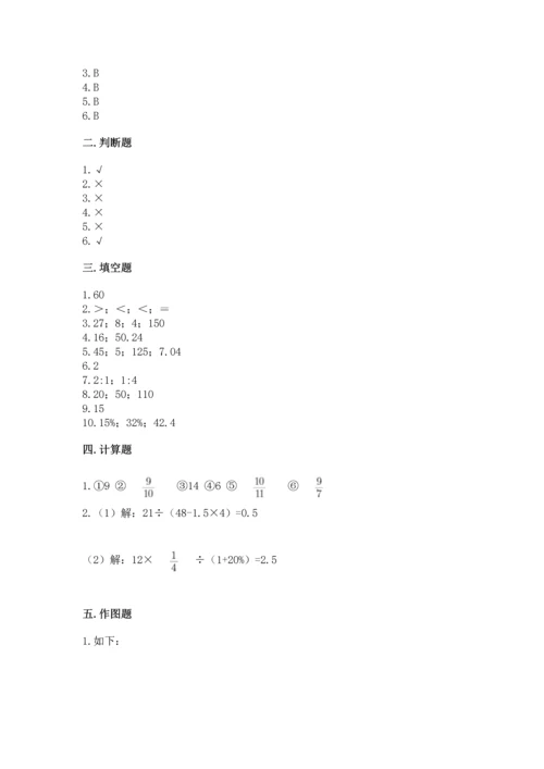 2022六年级上册数学《期末测试卷》含完整答案【典优】.docx