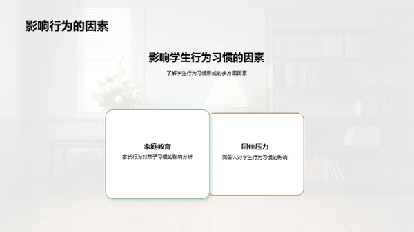 行为习惯：塑造更佳班级