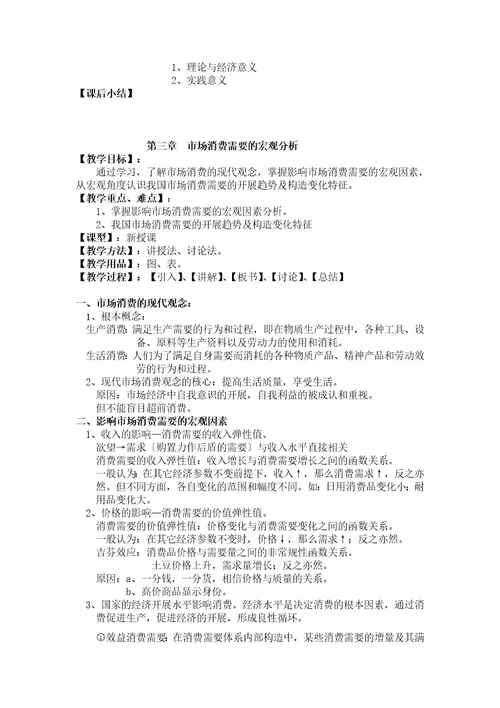营销心理学教案