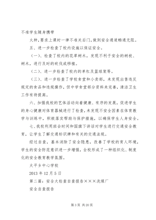 安全大检查自查报告 (7).docx