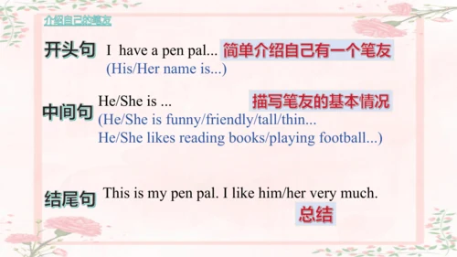 人教版(PEP)六年级英语上册期末作文总复习课件(共26张PPT)
