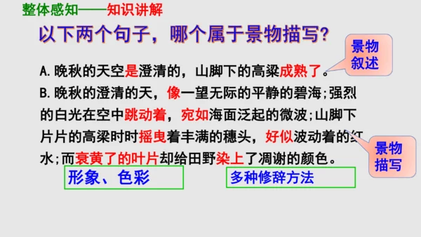 部编版八上语文第三单元写作：学习描写景物同步课件