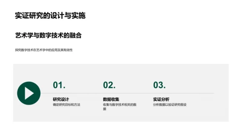 艺术学数字化转型PPT模板