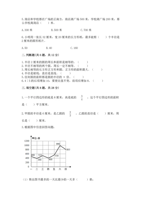 六年级上册数学期末测试卷含完整答案【夺冠系列】.docx