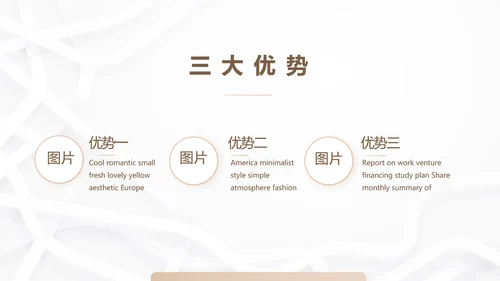 简约室内装饰设计方案工作总结PPT