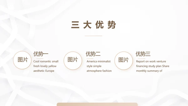 简约室内装饰设计方案工作总结PPT