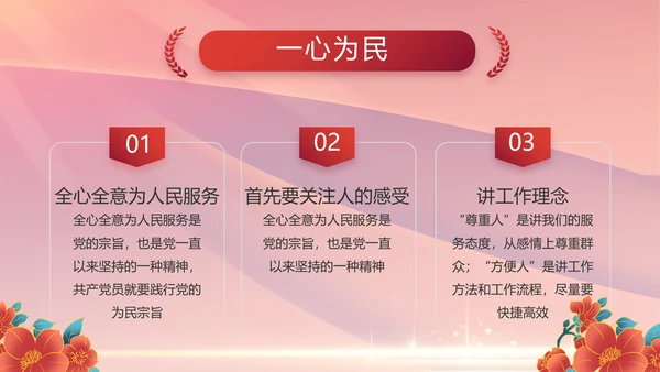 红色党建党支部党员主题党日微党课PPT