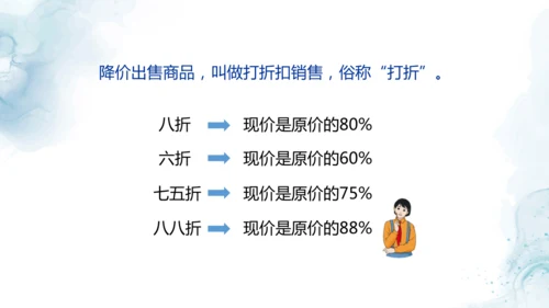 人教版六年级数学下册折扣问题教学课件