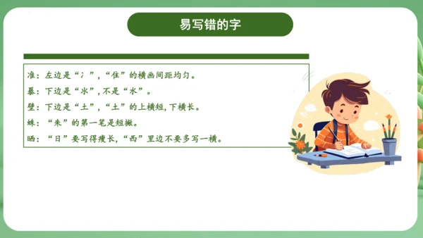 统编版2024三年级语文上册第四单元复习   课件