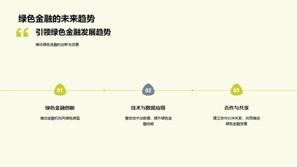 绿色金融：银行业新征程