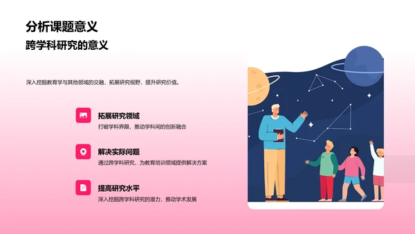 跨学科研究答辩PPT模板