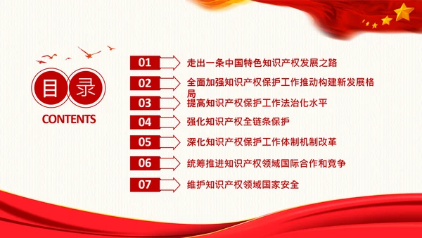 保护知识产权就是保护创新中央政治局第二十五次集体学习PPT
