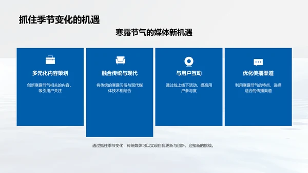 寒露节气与媒体报告PPT模板
