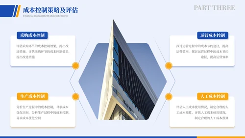 蓝色商务风年终述职报告PPT模板