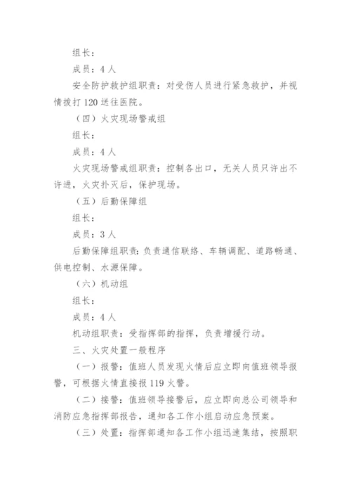 快递行业消防应急预案.docx