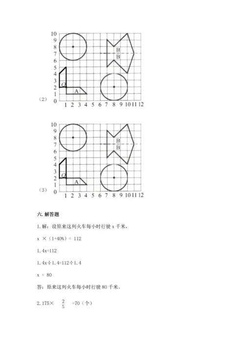 人教版六年级上册数学期末测试卷完美版.docx