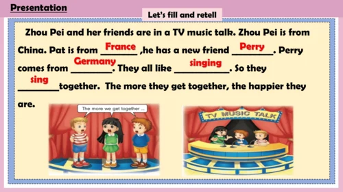 Unit 1 We have new friends.lesson3-4 课件(共26张PPT)